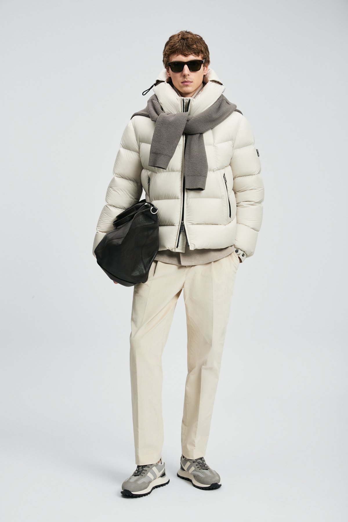 Jacop Kaz Tüyü Erkek Mont Taş - Lufian (1)