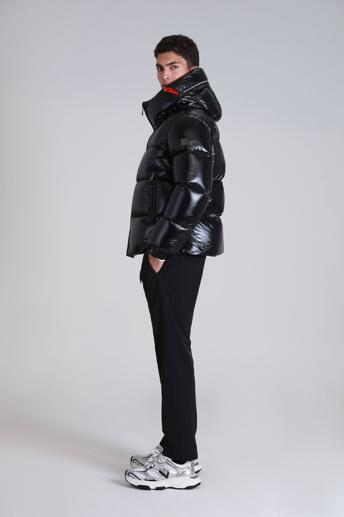 Jadon Kaz Tüyü Erkek Mont Siyah - Lufian (1)