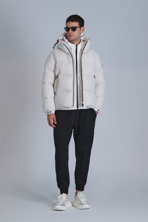 Jadon Kaz Tüyü Erkek Mont Taş - Lufian (1)