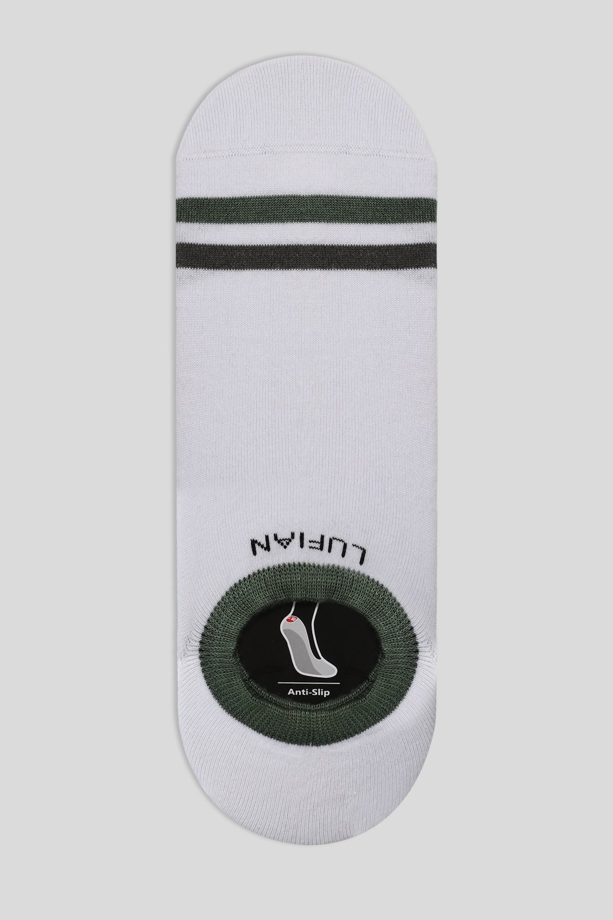 Jasper Men's Socks White - LUFIAN