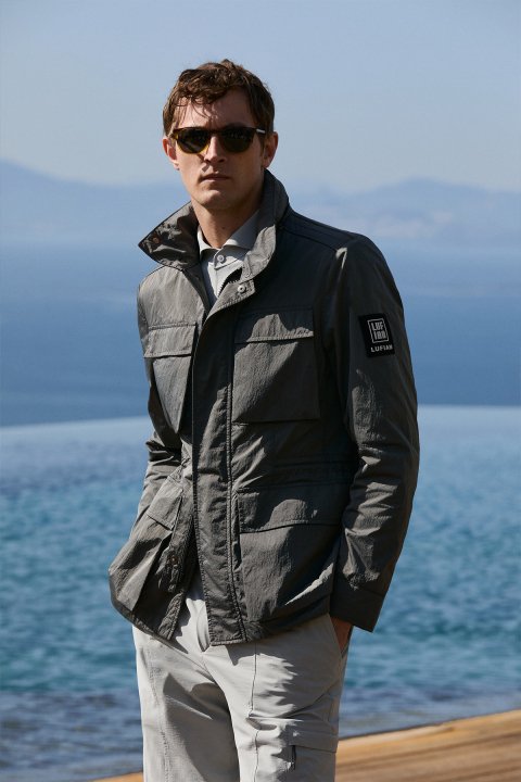 Male Coat Grey - Lufian