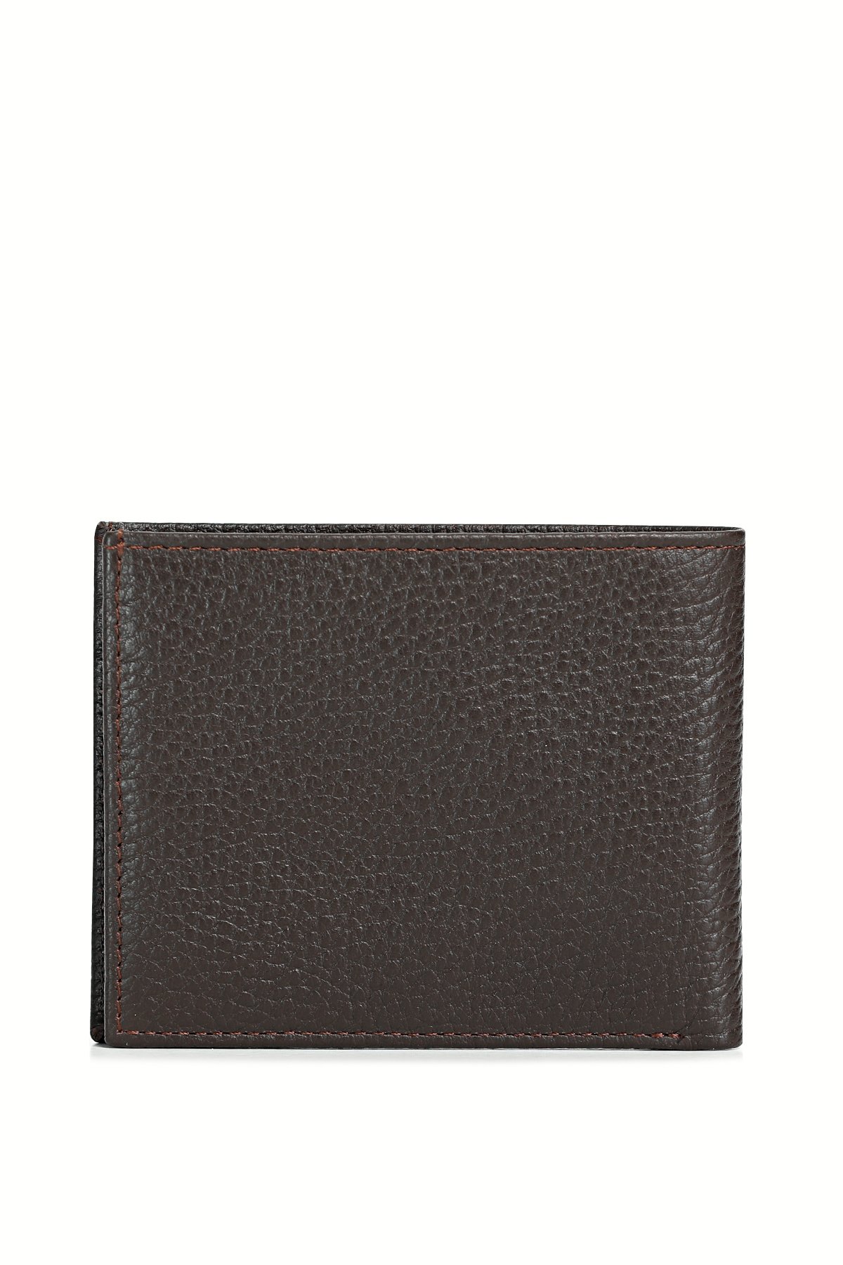 Jımmy Men's Leather Card Holder Brown - LUFIAN (1)
