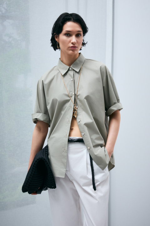 Jolıe Kadın Gömlek Kum - Lufian