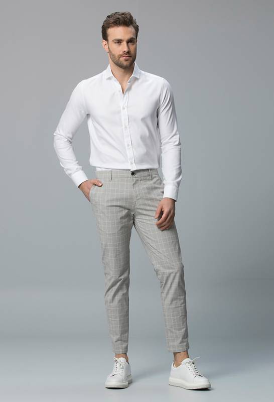 Joseph Smart Erkek Chino Pantolon Slim Fit Bej - 2