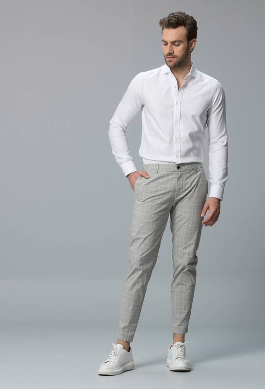 Joseph Smart Erkek Chino Pantolon Slim Fit Bej - 3