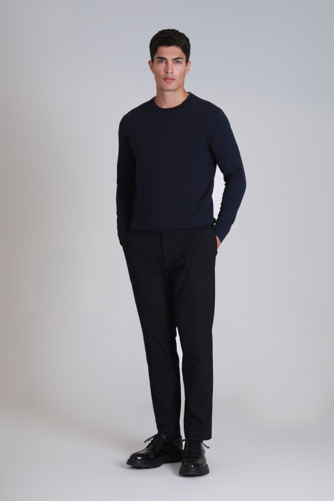 Joseph Smart Erkek Chino Pantolon Slim Fit Lacivert - Lufian (1)