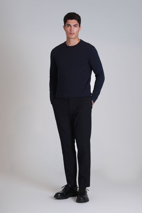 Joseph Smart Erkek Chino Pantolon Slim Fit Lacivert - Lufian (1)