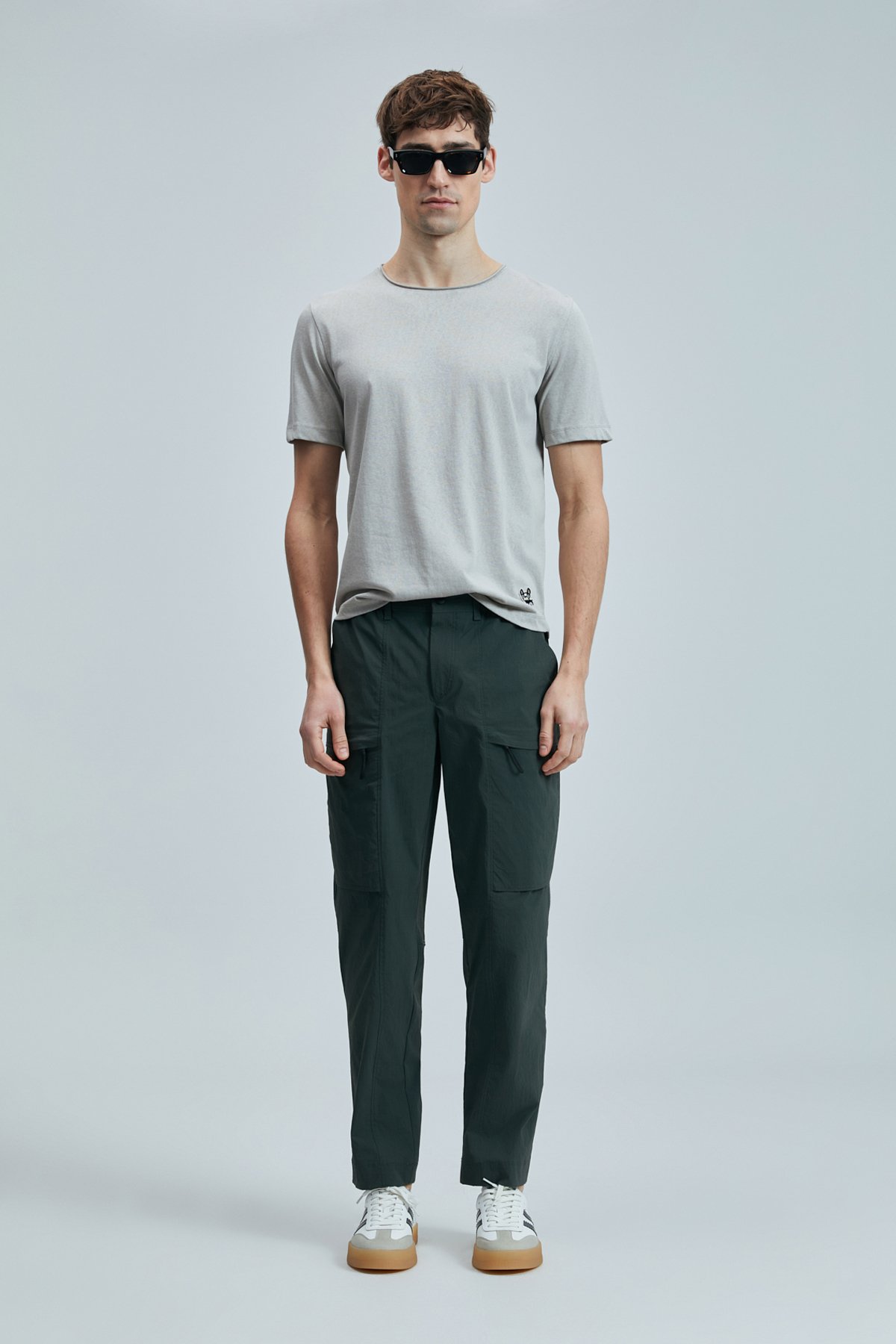 Junya Mens Basic T - Shirt Beıge - Lufian (1)