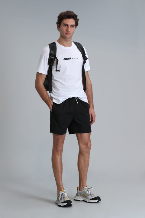 Kane Modern Grafik T- Shirt Beyaz - Lufian (1)