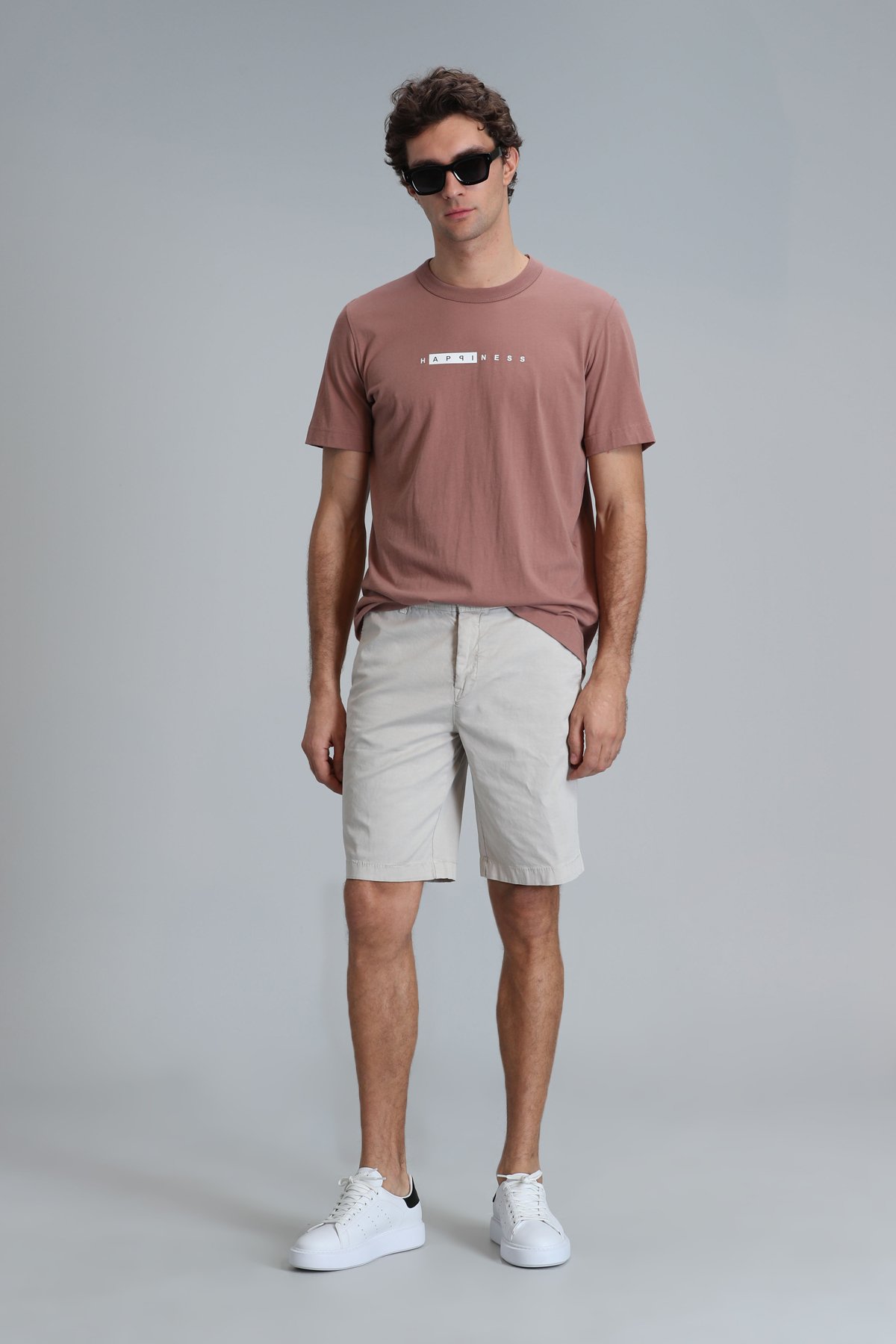 Kane Modern Grafik T- Shirt Tarçın - Lufian (1)