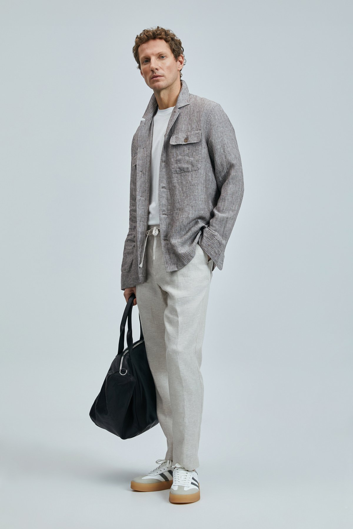 Karl Smart Erkek Chino Pantolon Slim Fit Bej - Lufian (1)