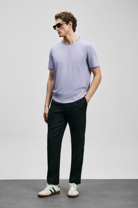 Karl Smart Erkek Chino Pantolon Slim Fit Siyah - LUFIAN
