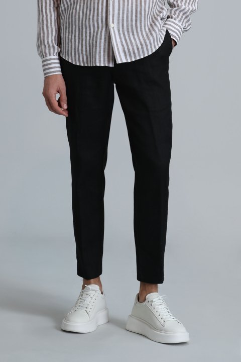 Karl Sports Mens Chino Pants Slım Fıt Black - Lufian (1)