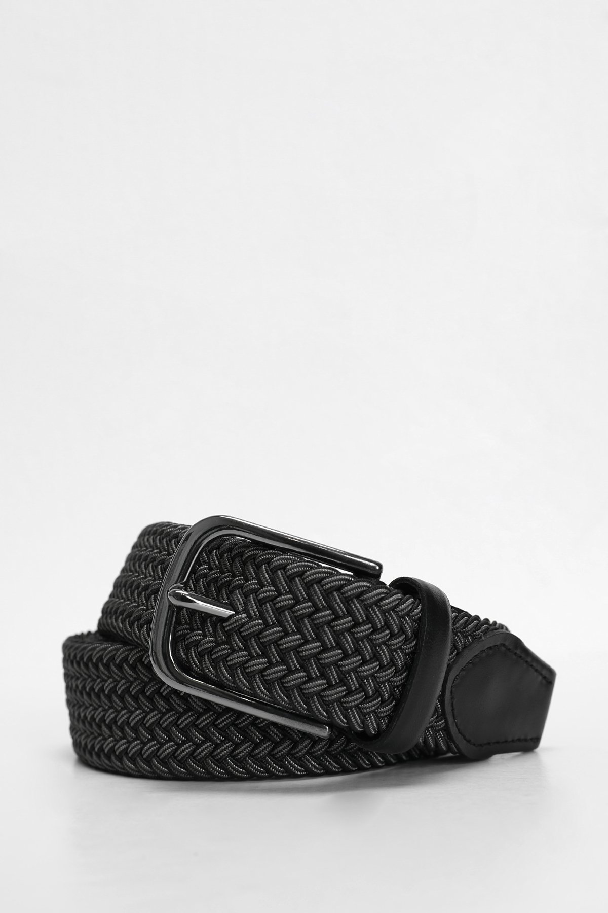 Karman Men's Knitted Belt Grey - LUFIAN