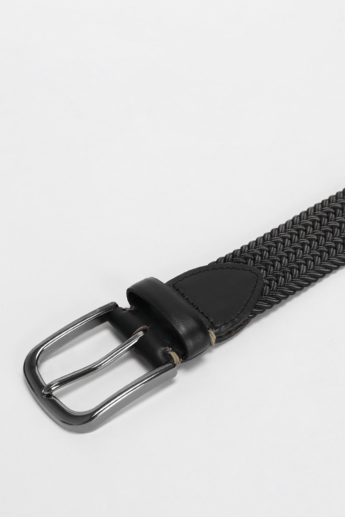 Karman Men's Knitted Belt Grey - LUFIAN (1)