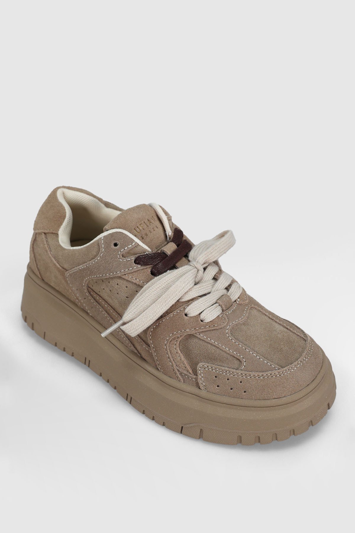 Kay Kadın Sneaker Ayakkabı Bej - Lufian (1)