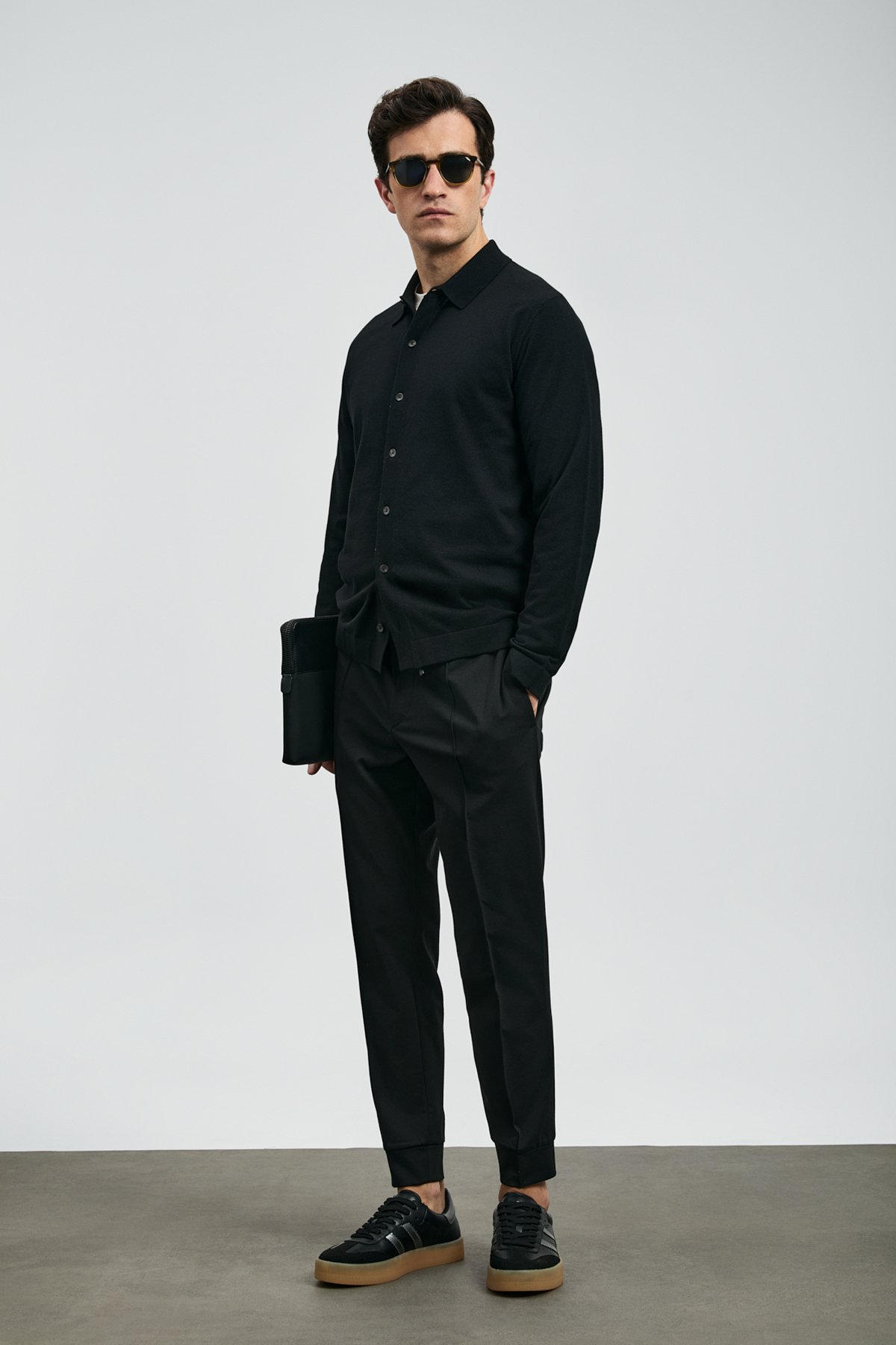 Kenny Erkek Kazak Siyah - Lufian (1)