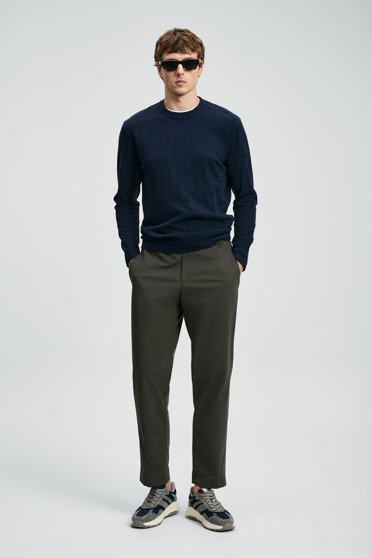 Kent Erkek Kazak Lacivert - Lufian (1)