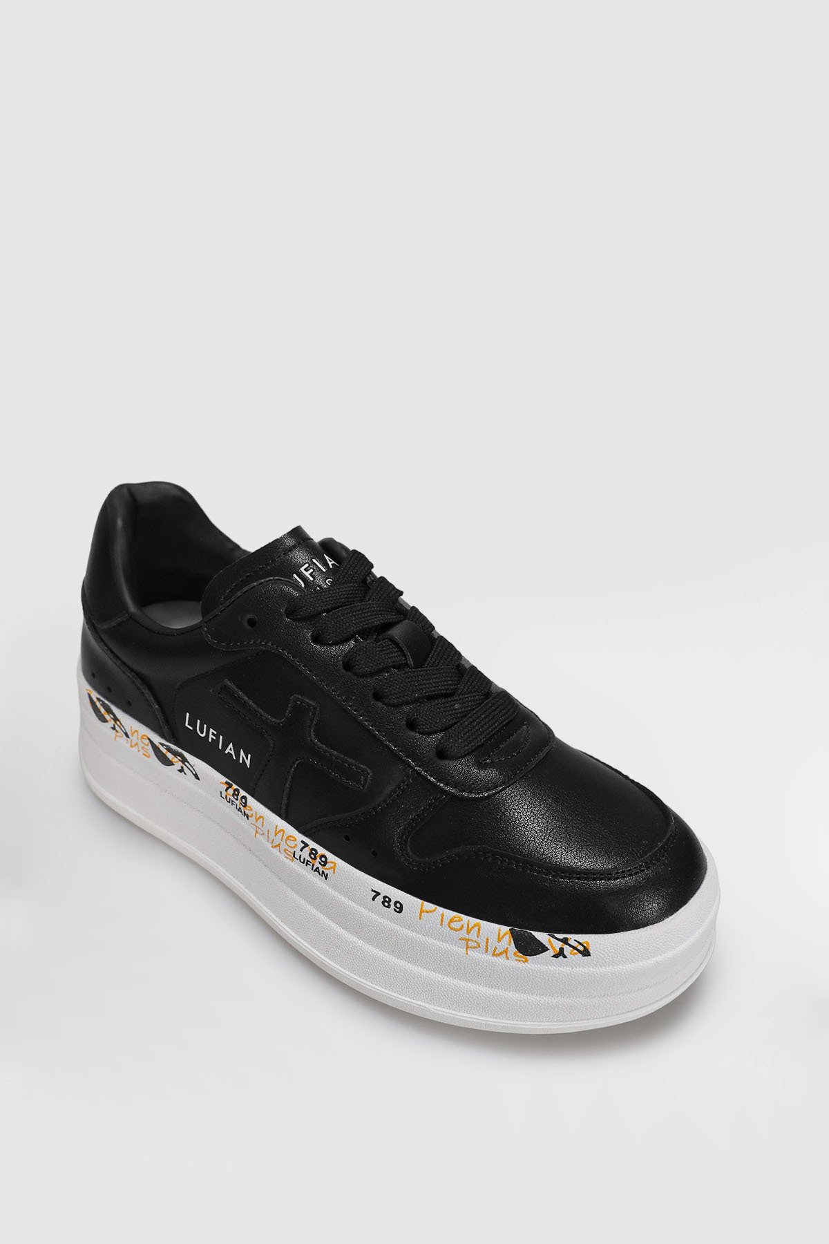 Women's Sneaker Shoes Black - Lufian (1)