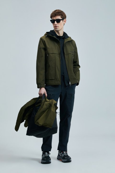 Kıng Men's Coat Green - Lufian