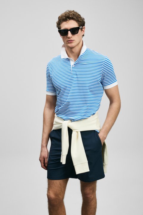 Landon Smart Men's Polo T-Shirt Saxes - Lufian (1)