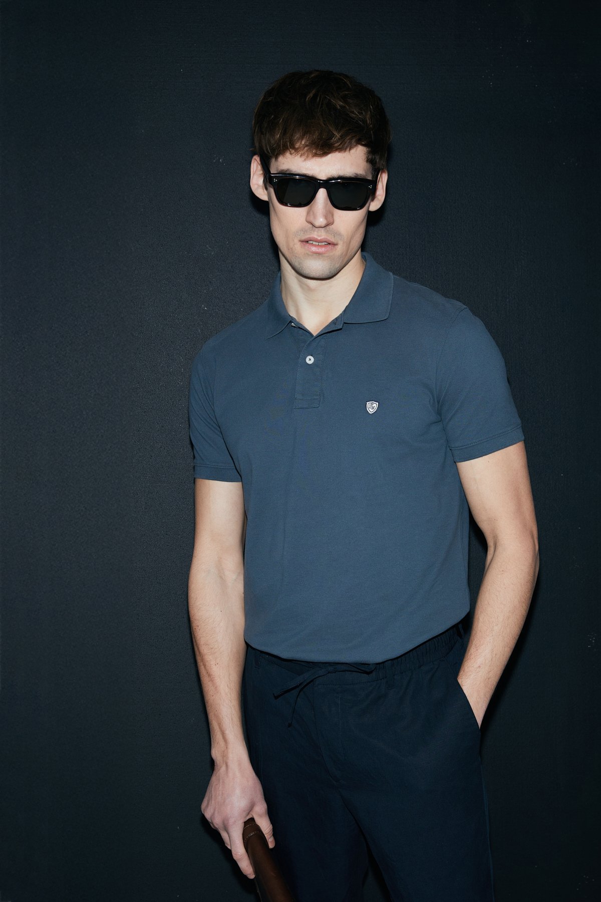 Laon Smart Erkek Polo Tişört Antrasit - Lufian