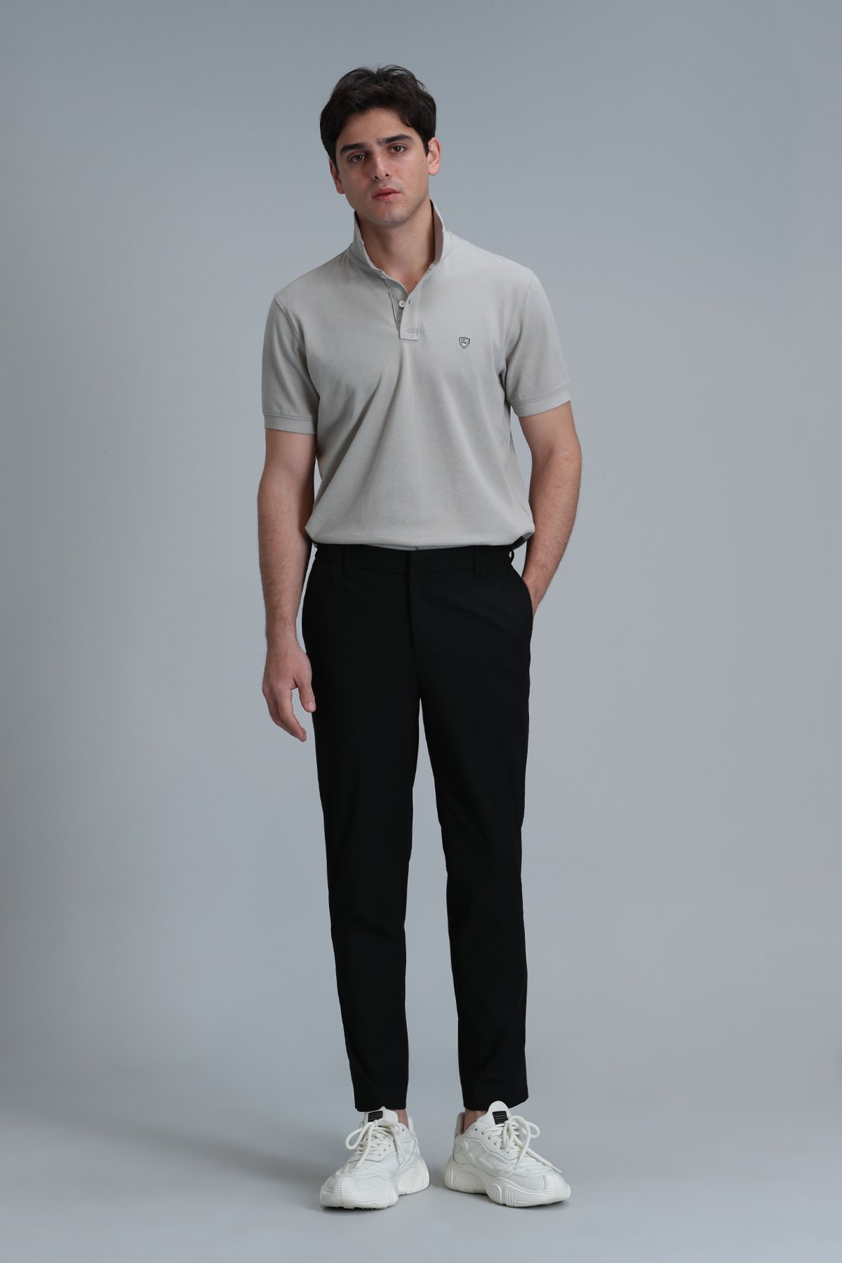 Laon Smart Erkek Polo Tişört Slim Fit Bej - Lufian (1)