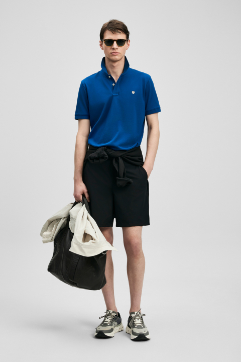 Laon Smart Erkek Polo Tişört Koyu Saks - LUFIAN