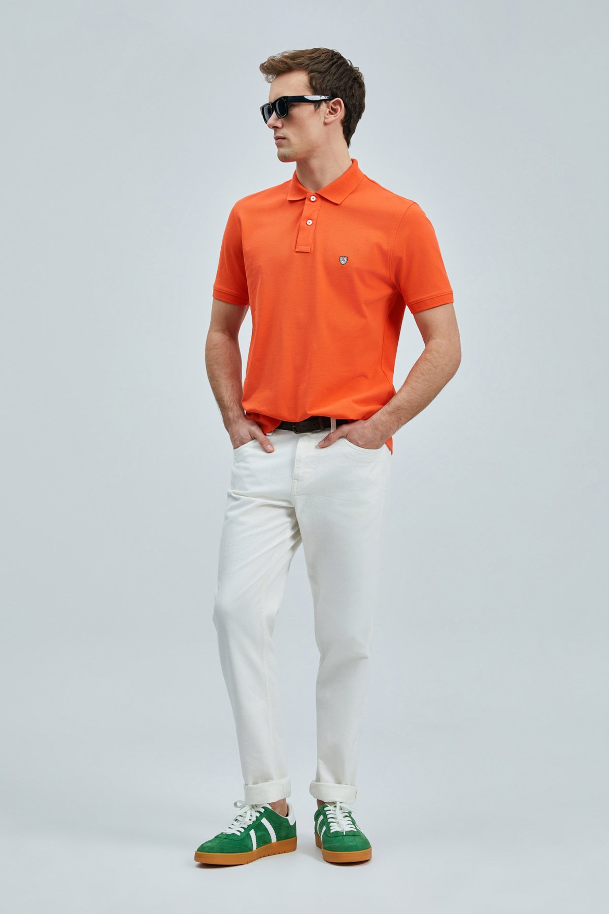 Laon Smart Erkek Polo Tişört Turuncu - Lufian (1)