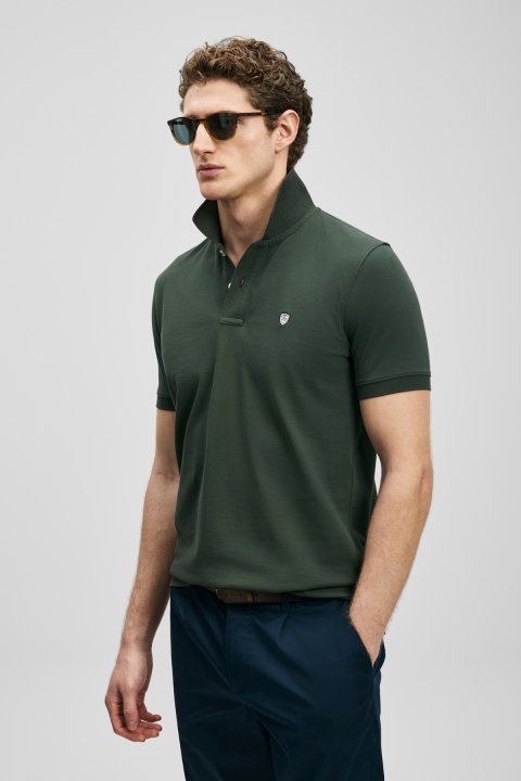 Smart Mens Polo T - Shirt Khakı - Lufian