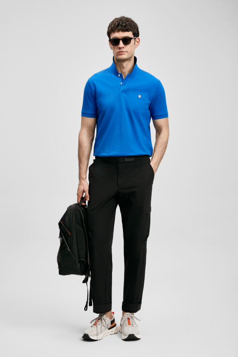Laon Smart Men's Polo T-Shirt Saxes - Lufian