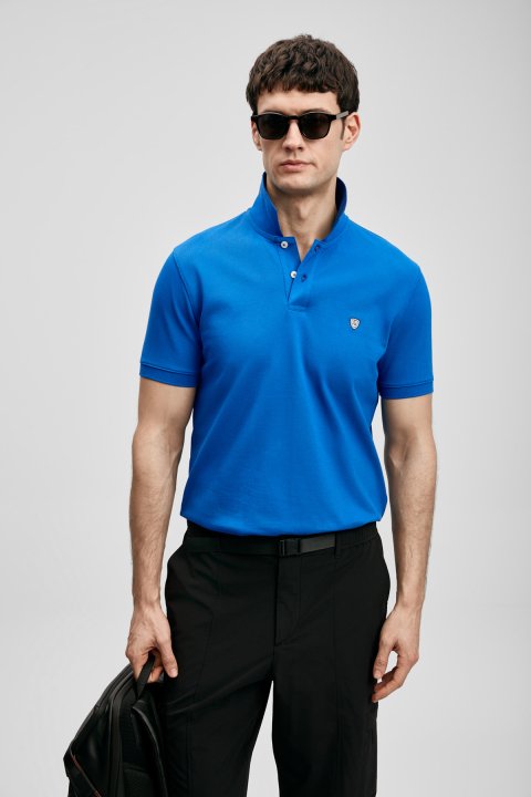 Laon Smart Men's Polo T-Shirt Saxes - Lufian (1)