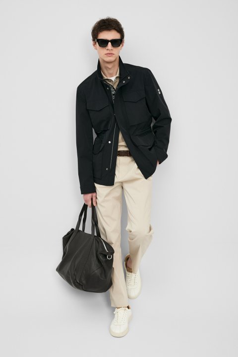 Layer Erkek Mont Siyah - Lufian