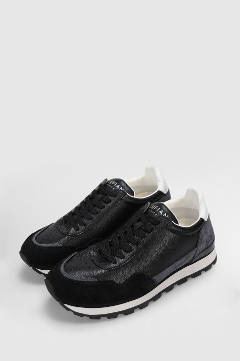 Leo Erkek Sneaker Ayakkabı Siyah - LUFIAN