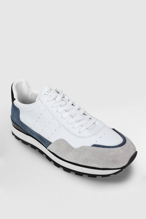 Leo Erkek Sneaker Ayakkabı Taş - LUFIAN