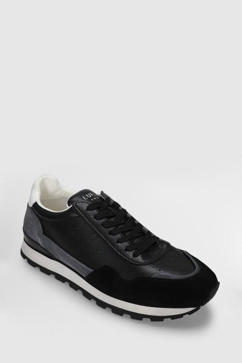 Leo Erkek Sneaker Ayakkabı Siyah - Lufian (1)