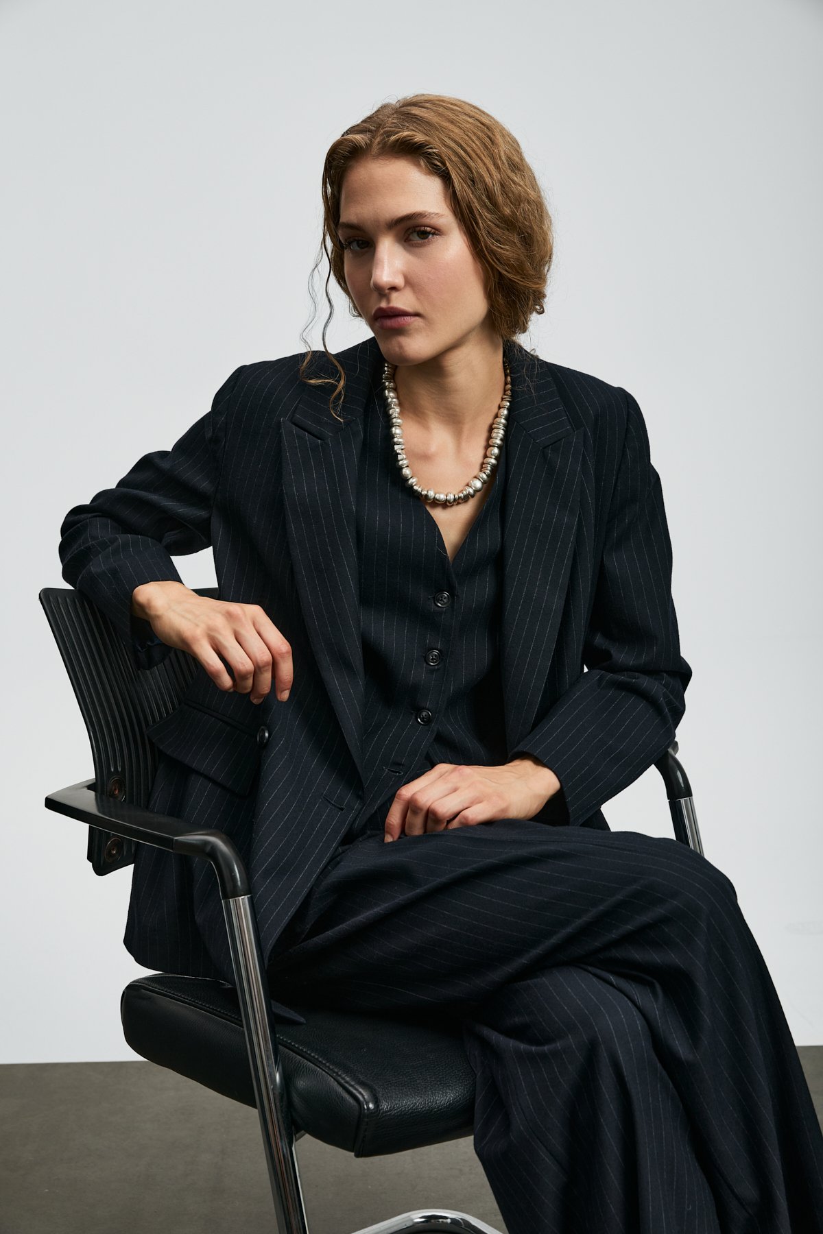 Lına Kadın Ceket Regular Fit Lacivert - Lufian (1)