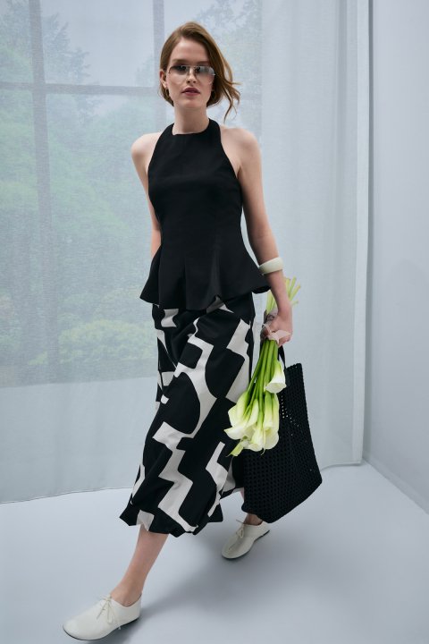 Lısa Kadın Etek Bej - Lufian