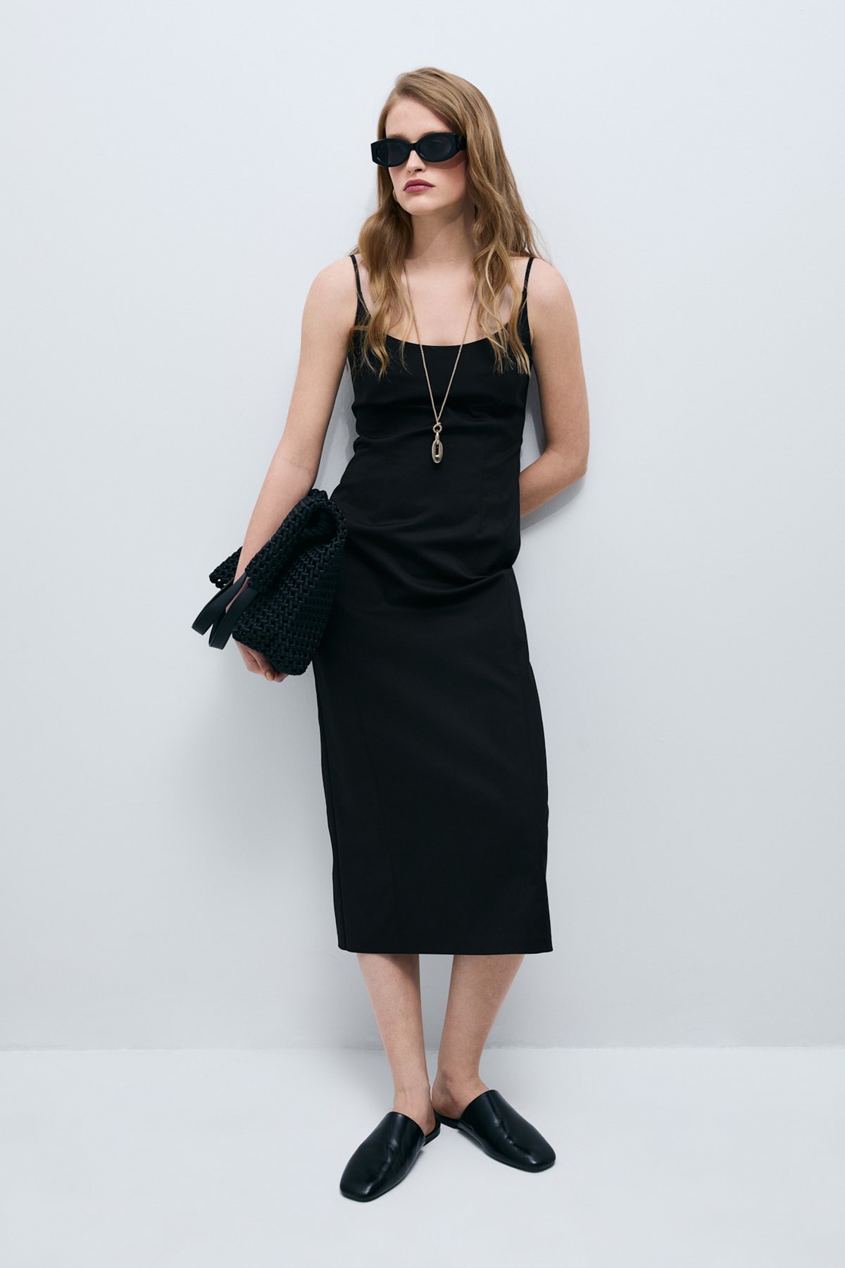 Lısbon Women's Dress Black - LUFIAN