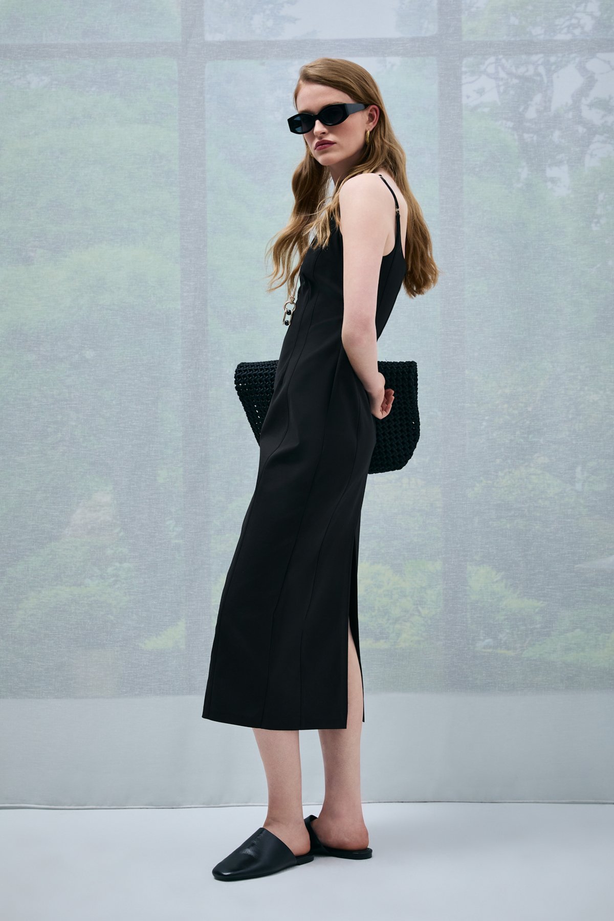 Lısbon Women's Dress Black - LUFIAN (1)