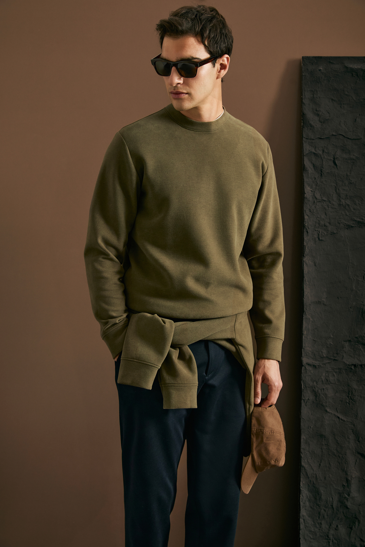 Male Sweatshirt Brown - Lufian (1)