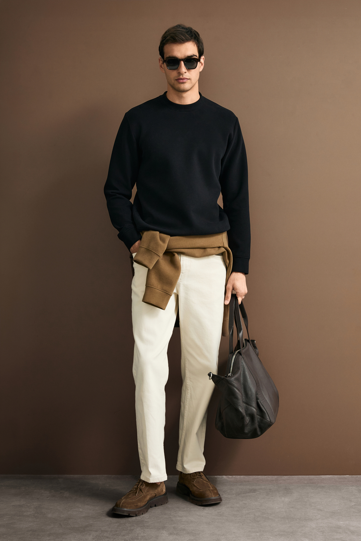 Logan Erkek Sweatshirt Siyah - Lufian