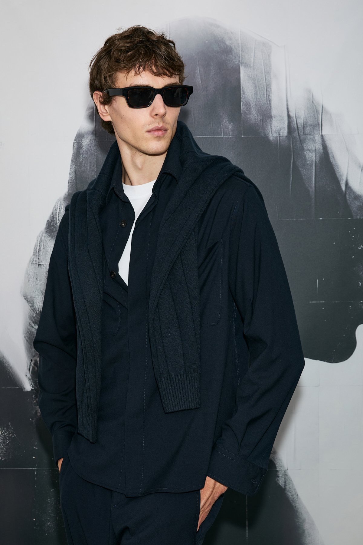 Lord Erkek Basic Gömlek Regular Fit Lacivert - Lufian