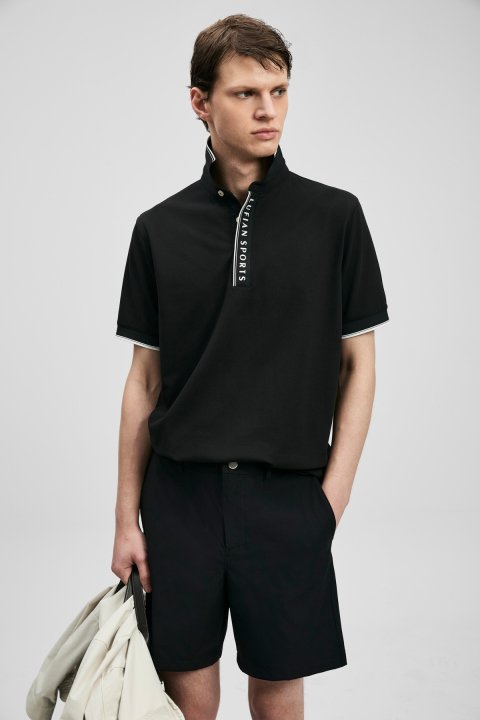 Lord Smart Erkek Polo Tişört Siyah - LUFIAN