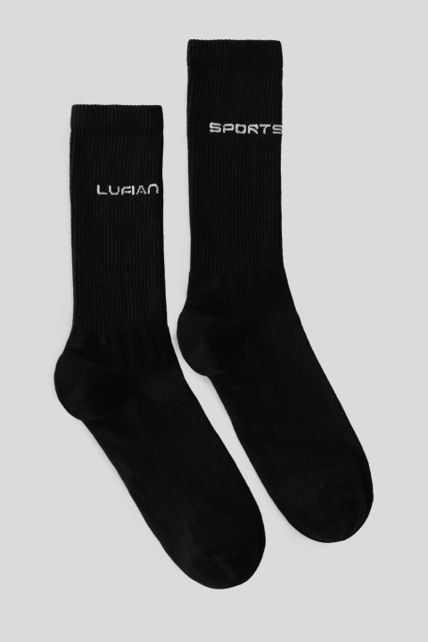 Mens Socks Black - Lufian