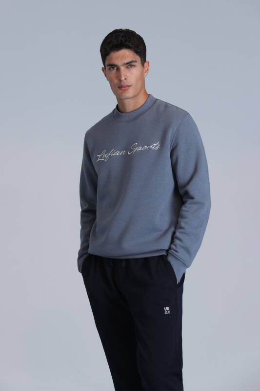 Loved Erkek Sweatshirt Koyu Mavi - 1