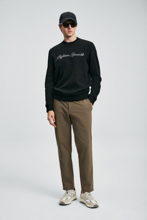 Loved Erkek Sweatshirt Siyah - LUFIAN