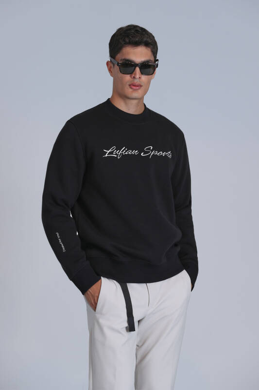 Loved Erkek Sweatshirt Siyah - 1