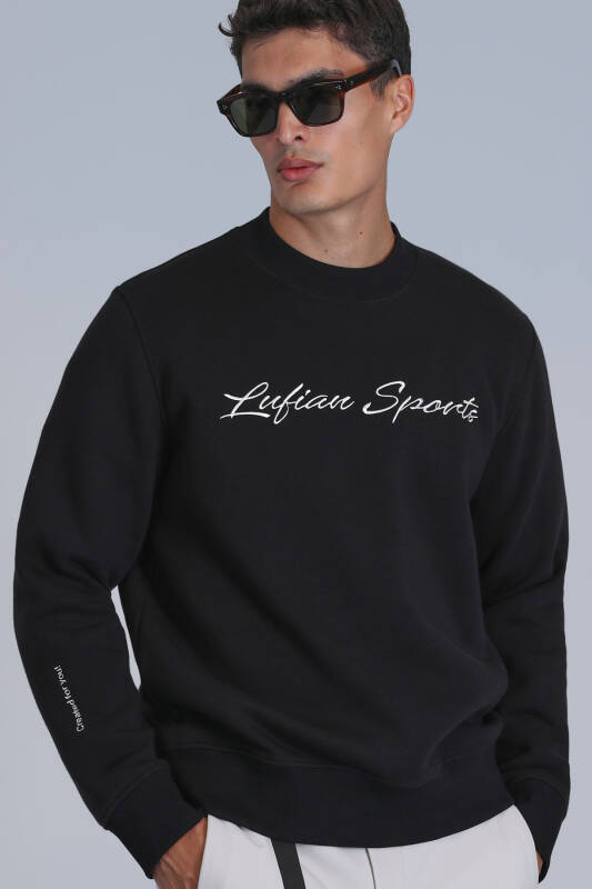 Loved Erkek Sweatshirt Siyah - 3