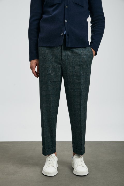 Low Smart Erkek Chino Pantolon Comfrot Fit Siyah - Lufian (1)